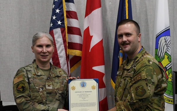 Remsen resident Joshua O. Williams promoted in New York Air National Guard's Eastern Air Defense Sector