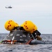 Navy Divers train with NASA’s crew module test article during Underway Recovery Test 11