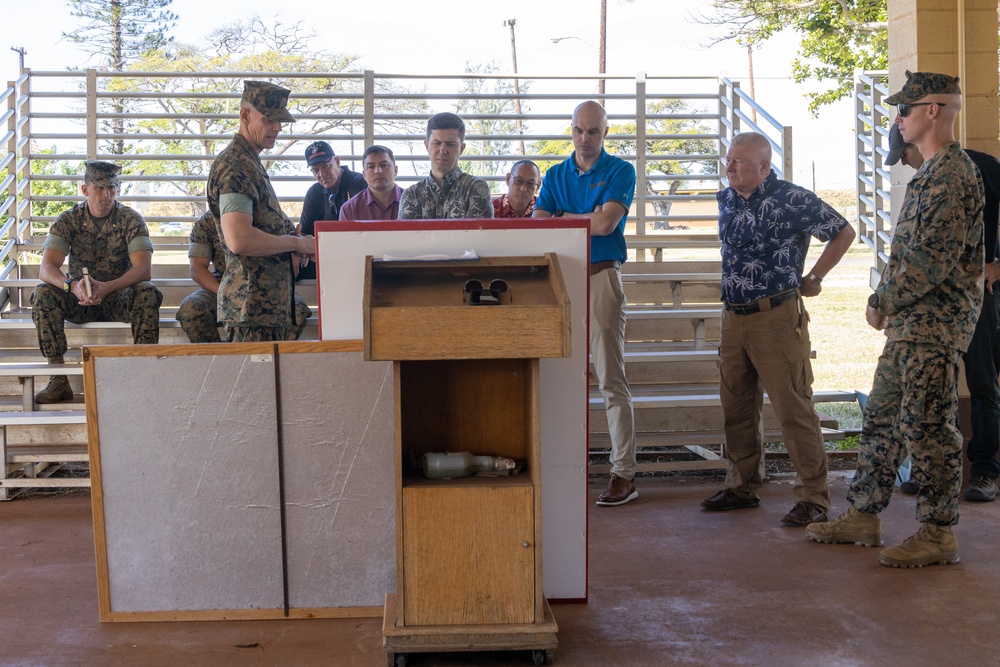 Pu’uloa Range Update: U.S. Rep. Ed Case Staff Delegation visit PRTF