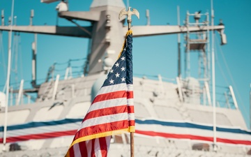 USS Cooperstown (LCS 23) Change of Command