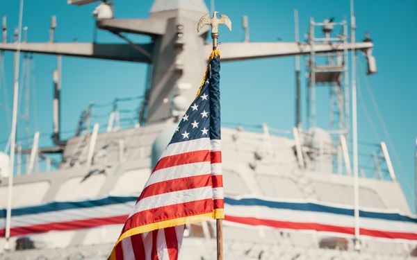 USS Cooperstown (LCS 23) Change of Command