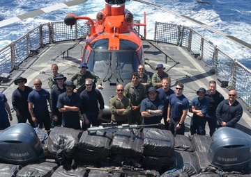 Coast Guard Cutter Alert crew intercepts drug smuggling vessel on final patrol to Astoria