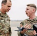 Maj. Gen. Martin learns about sUAS from Capt. Bolton