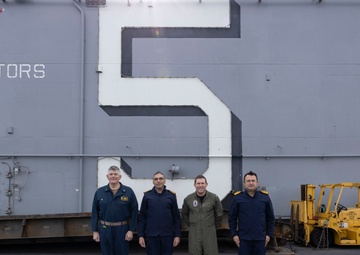 Turkish Navy Tours USS Bataan