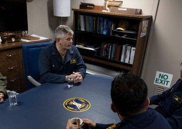 Turkish Navy Tours USS Bataan