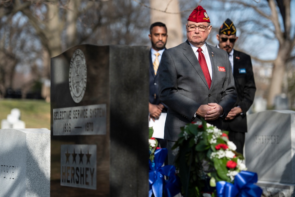 American Legion Holds Gen. Lewis Hershey Remembrance Ceremony