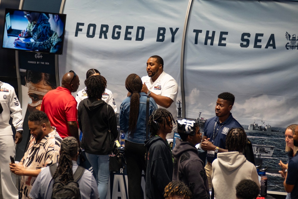 Sailors Participate in Black College Expo, Miami
