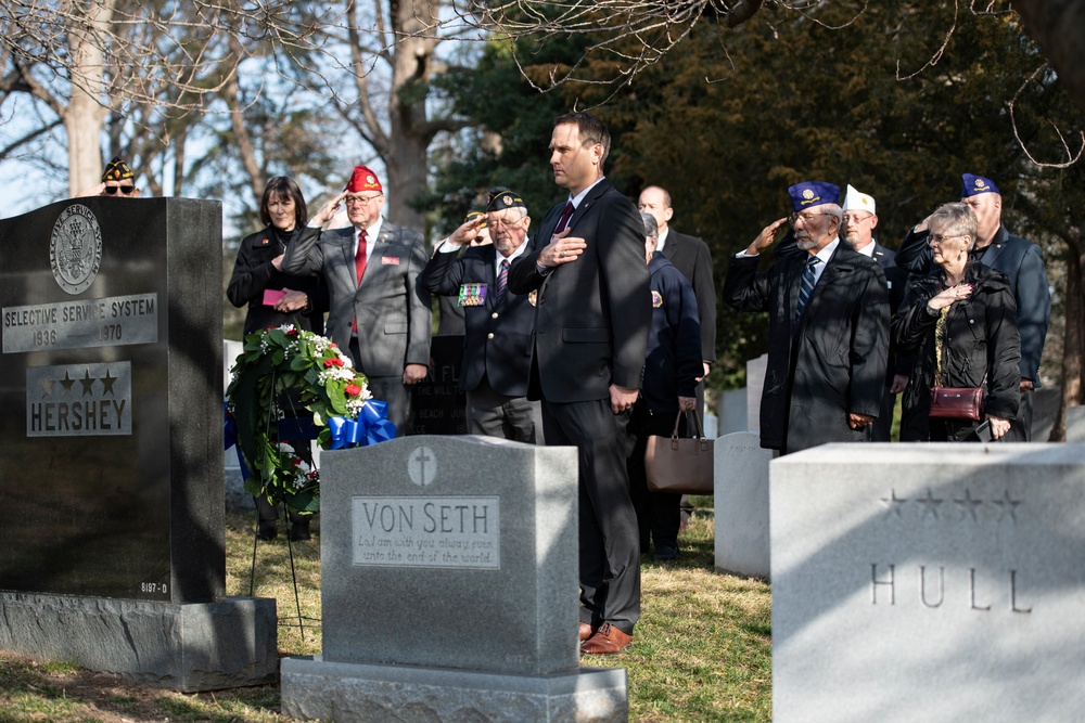 American Legion Holds Gen. Lewis Hershey Remembrance Ceremony