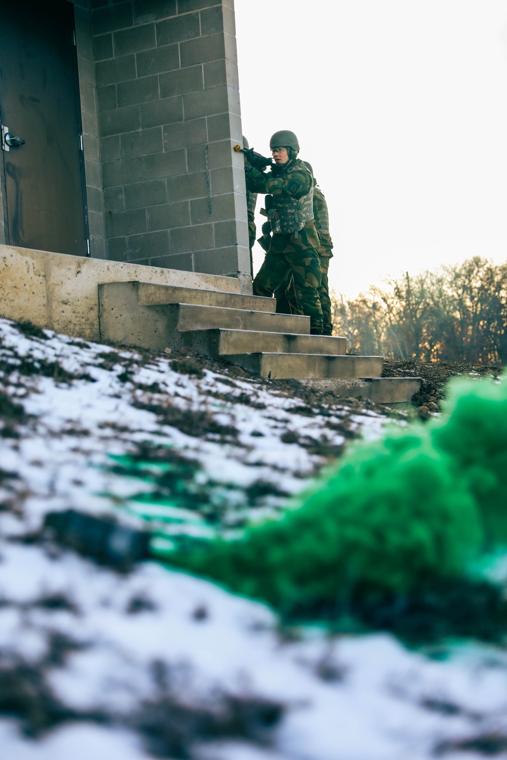 The Norwegian Home Guard Rapid Reaction Force Complete STX Lanes during NOREX 51