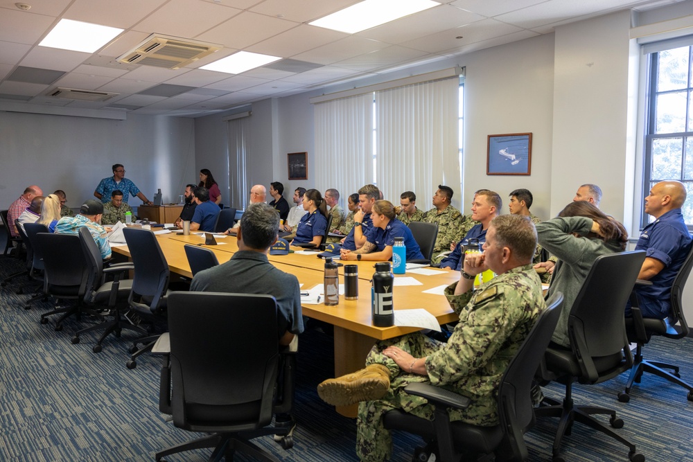 NCTF-RH Conducts Spill Drill Tabletop Exercise