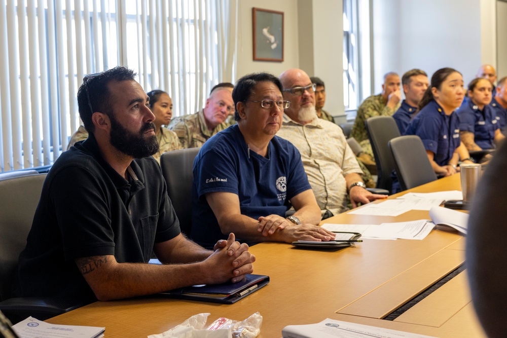 NCTF-RH Conducts Spill Drill Tabletop Exercise