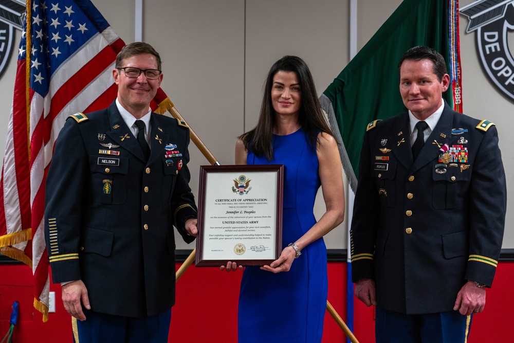 LTC Peoples Retirement Ceremony