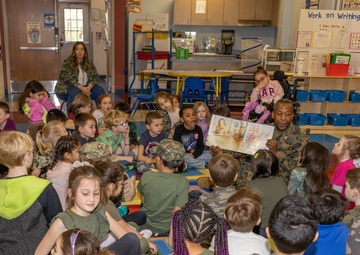 Col. Brooks celebrates Read Across America