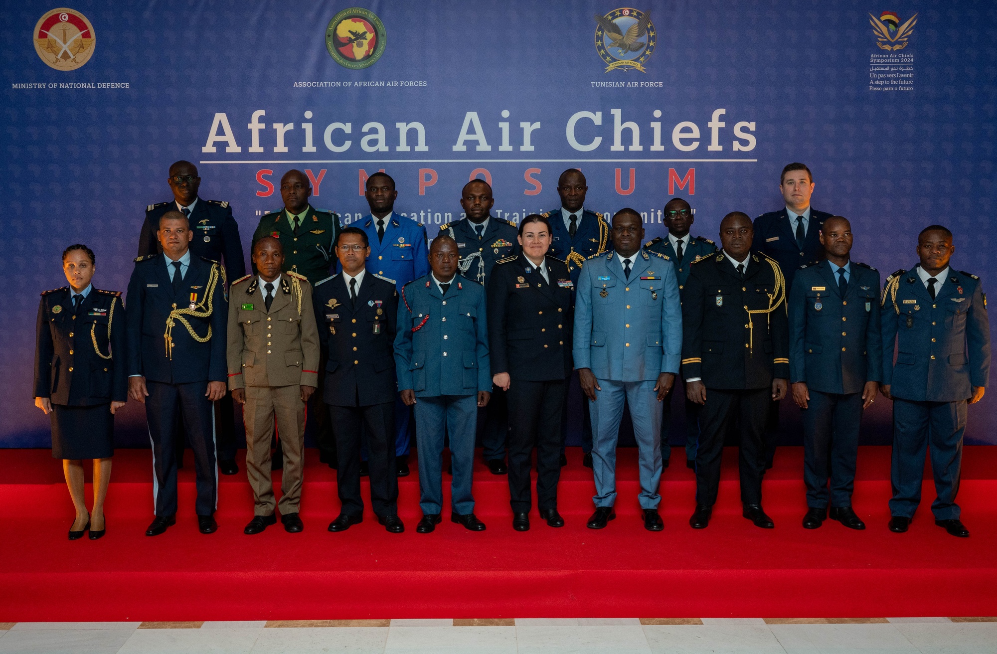 DVIDS - Images - 37 African nations and U.S. stand side-by-side for the  13th AACS [Image 7 of 8]