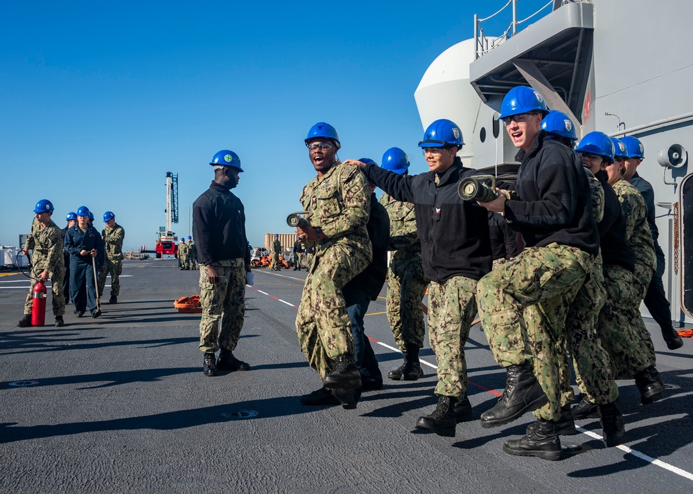 USS Essex In-Port Operations