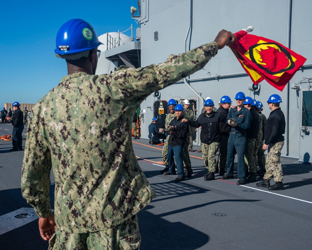 USS Essex In-Port Operations