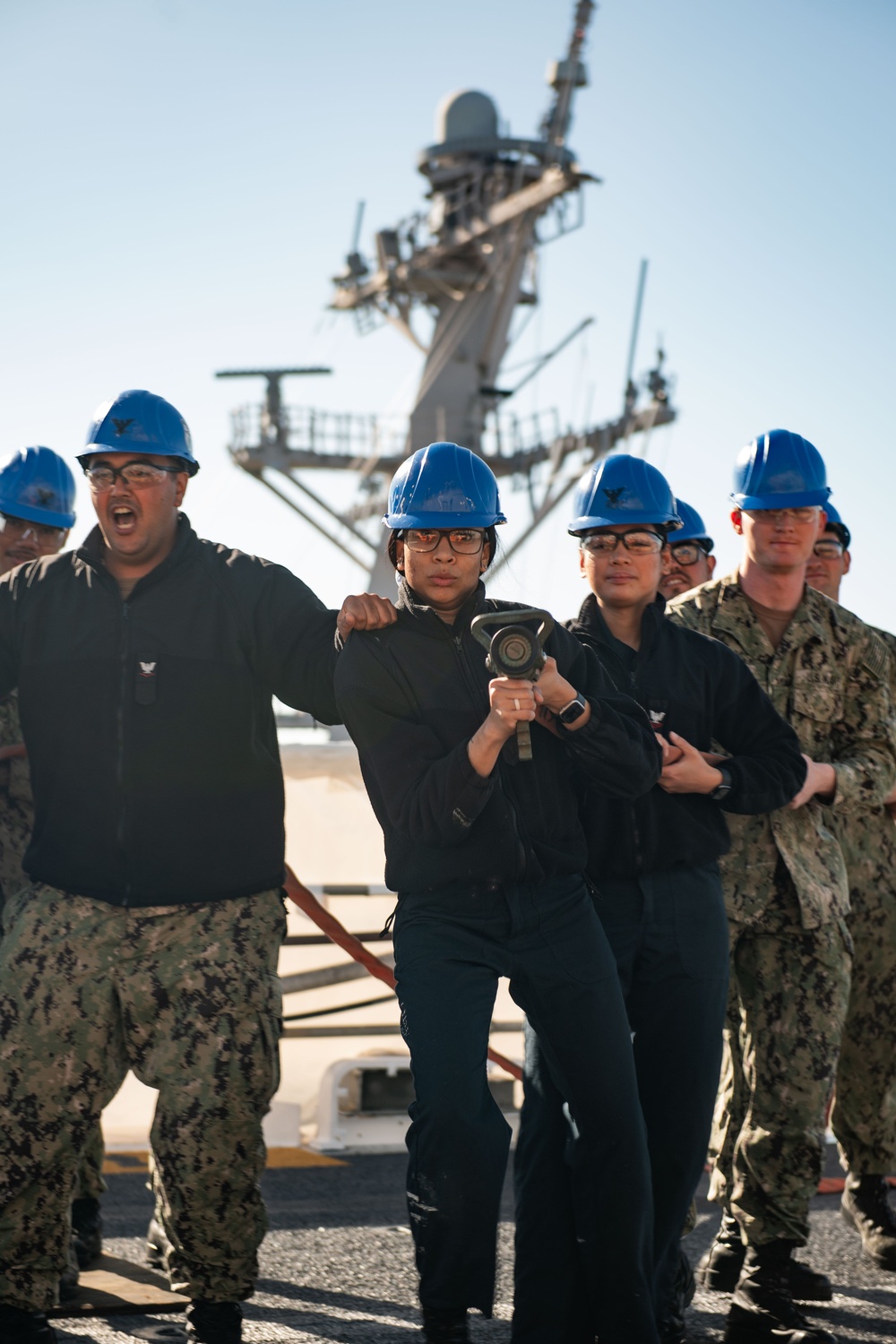 USS Essex In-Port Operations