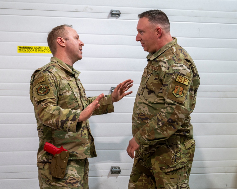 174th Security Forces Squadron conducts augmentee training