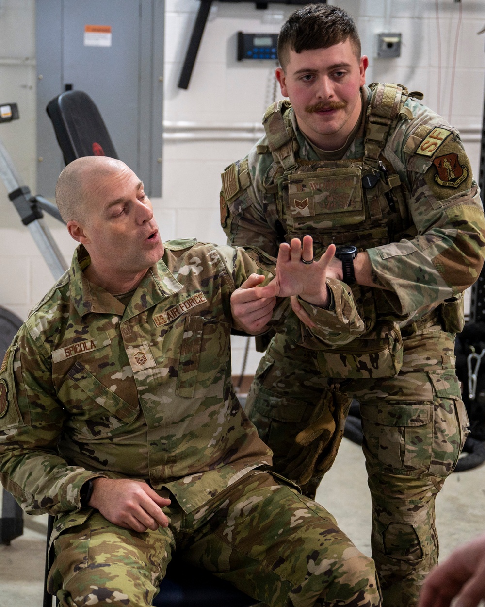 174th Security Forces Squadron conducts augmentee training