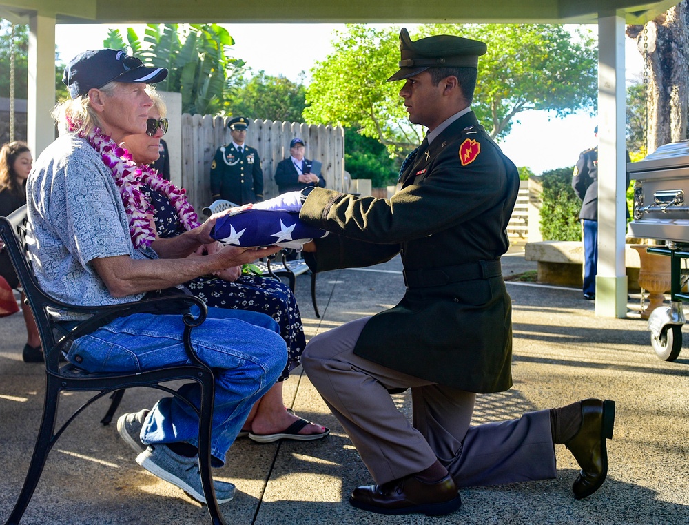 U.S. Army Cpl. Adin C. Norris Jr. Interment Ceremony