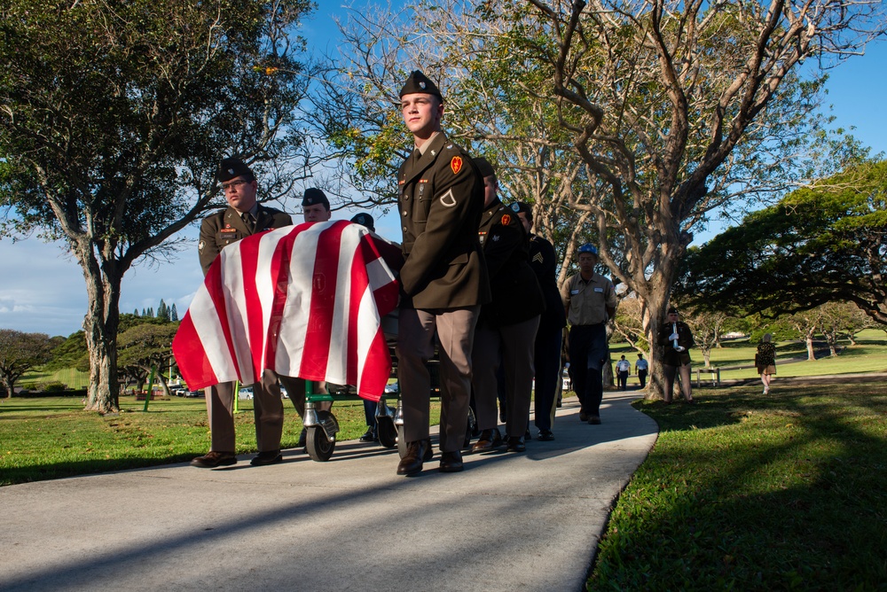 U.S. Army Cpl. Adin C. Norris Jr. Interment Ceremony