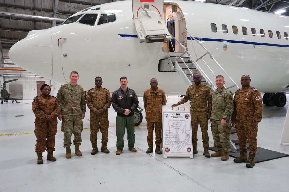 D.C. National Guard welcomes Burkina Faso Armed Forces delegation