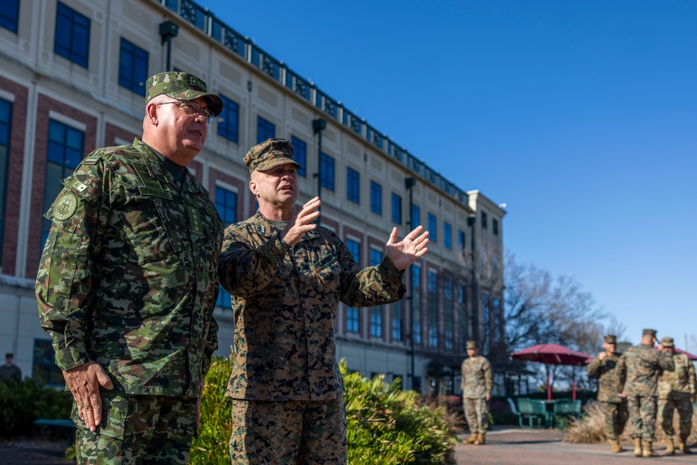 General Commander of the Colombian Military Forces visits New Orleans