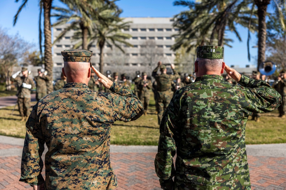 General Commander of the Colombian Military Forces visits New Orleans