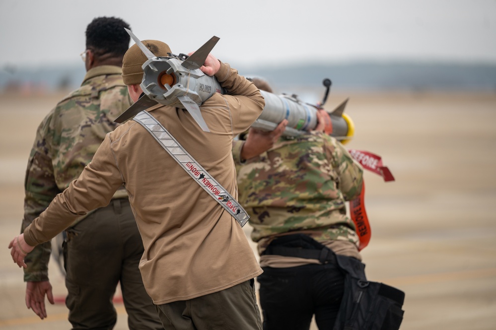 Precision Loading: 1st FW Maintenance Crews Excel