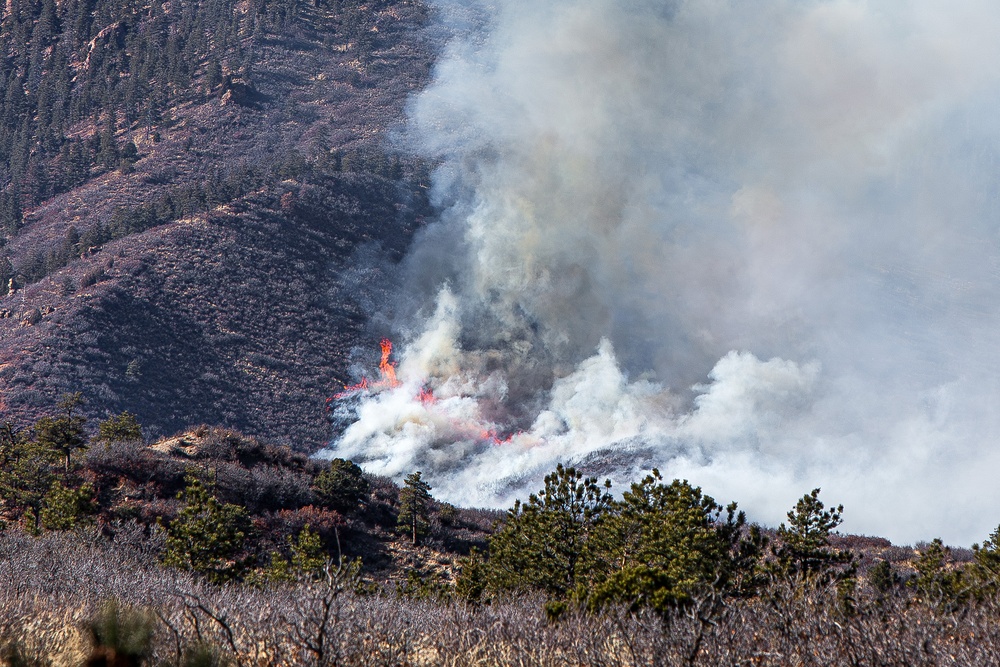 U.S. Air Force Academy West Monument Creek Wildfire