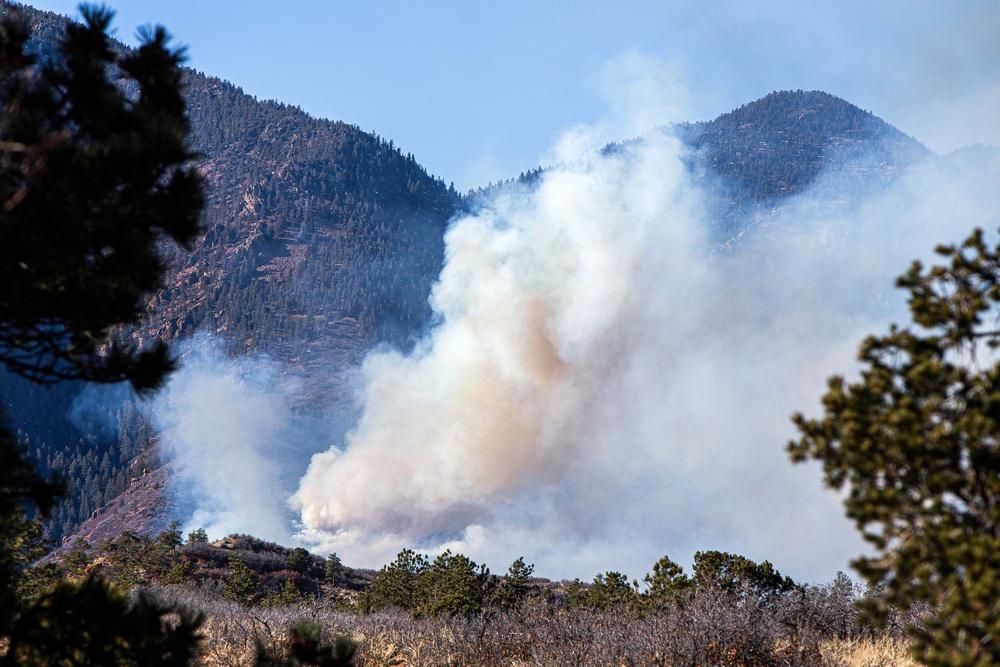 U.S. Air Force Academy West Monument Creek Wildfire