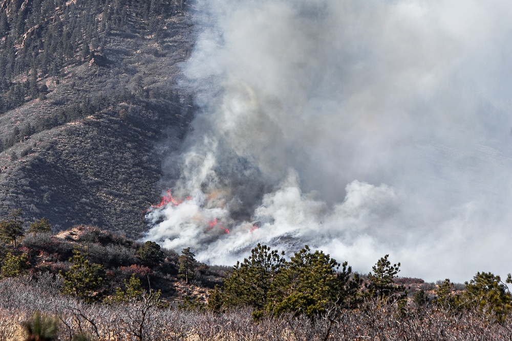 U.S. Air Force Academy West Monument Creek Wildfire