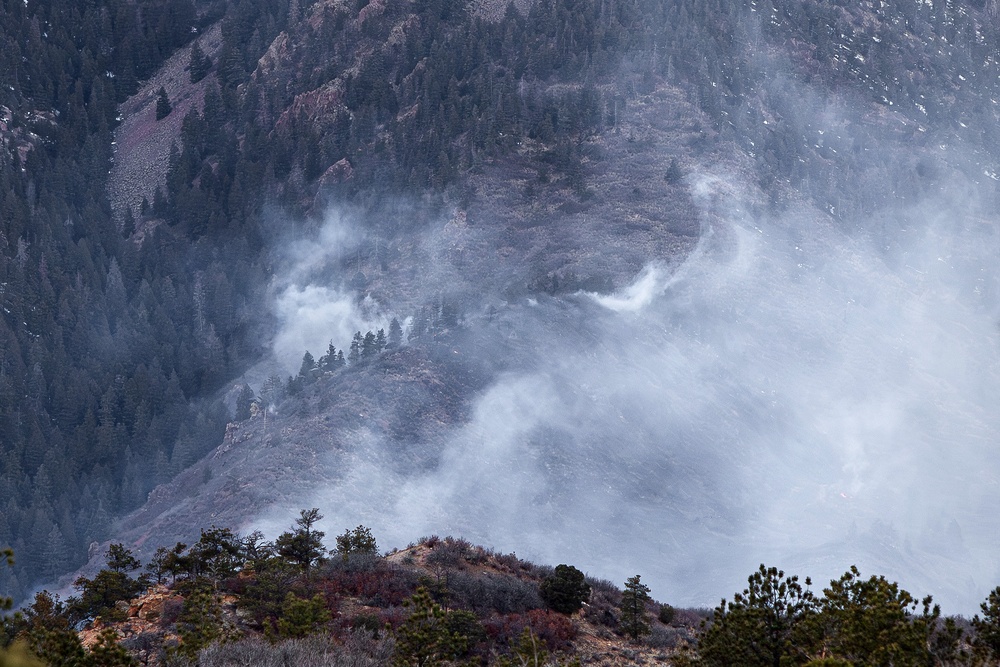 U.S. Air Force Academy West Monument Creek Wildfire