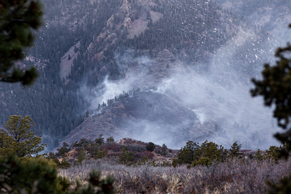 U.S. Air Force Academy West Monument Creek Wildfire