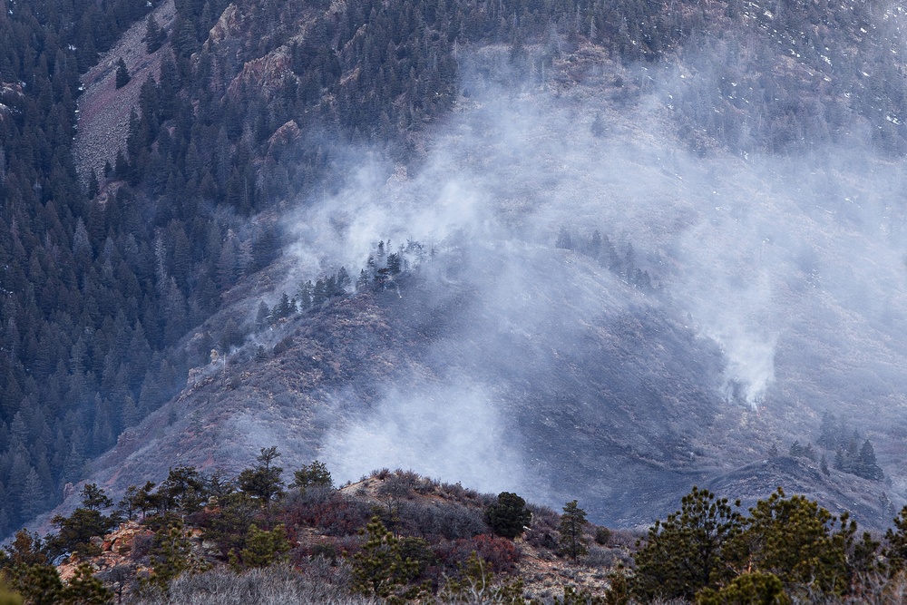 U.S. Air Force Academy West Monument Creek Wildfire