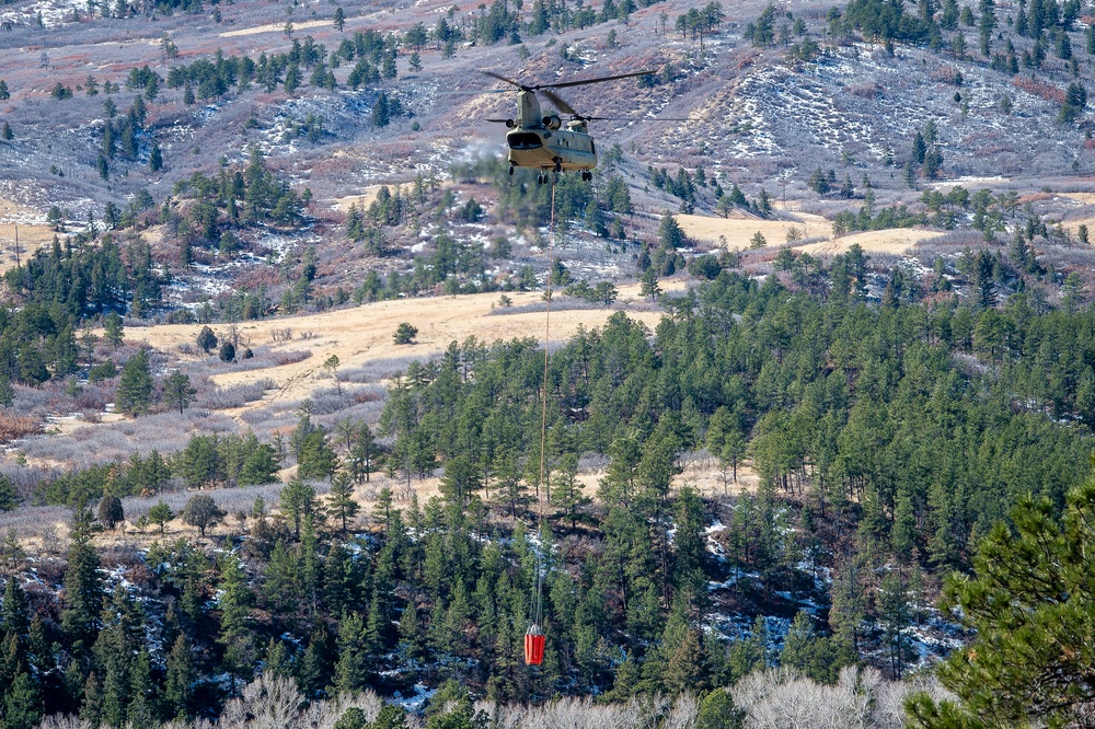 U.S. Air Force Academy West Monument Creek Wildfire