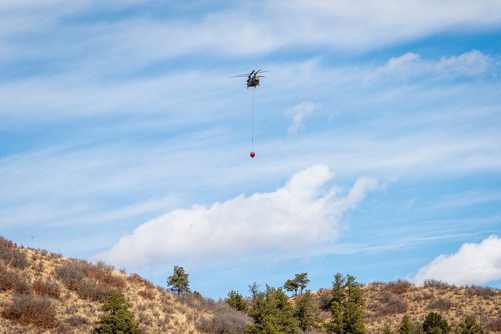 U.S. Air Force Academy West Monument Creek Wildfire