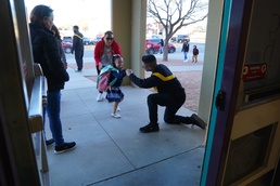 Fort Bliss Artillery Soldiers Bring Joy: A Day of Community Engagement at Sgt. Roberto Iduarte Elementary