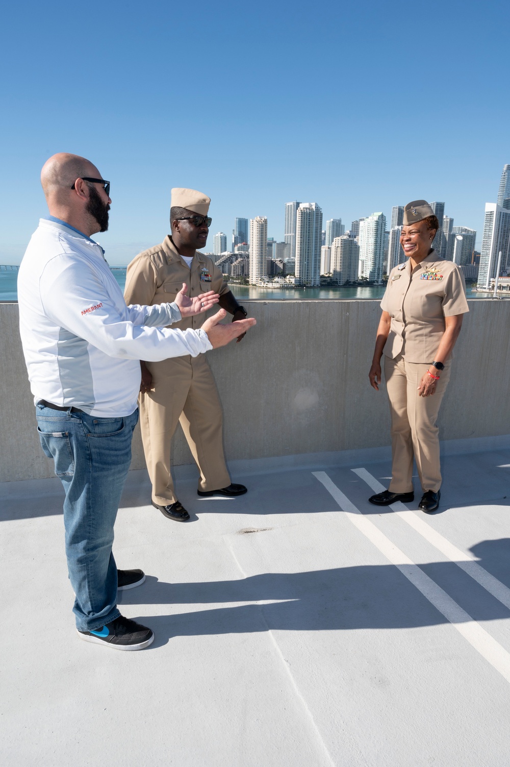 DVIDS Images Navy Leadership Conduct Site Visit for Fleet Week