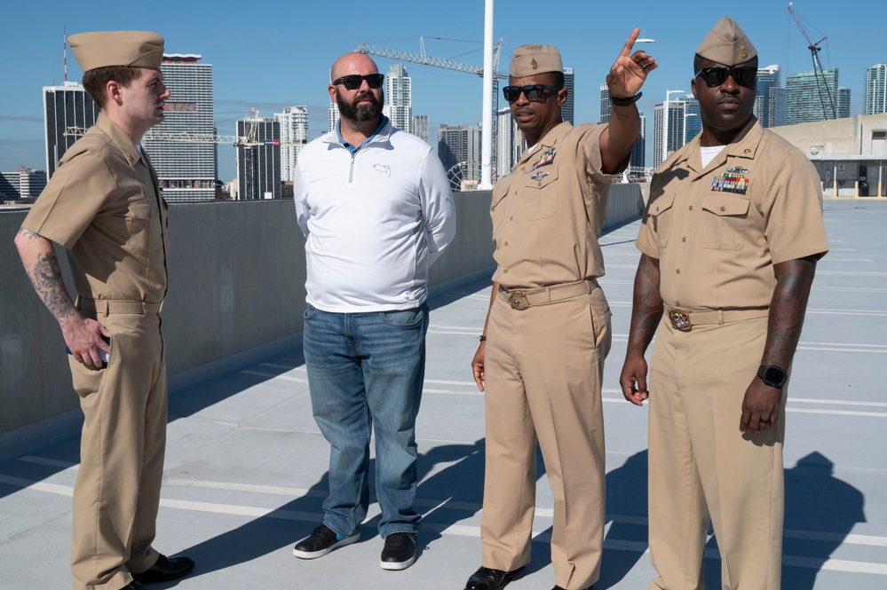 DVIDS Images Navy Leadership Conduct Site Visit for Fleet Week