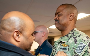 Boxer Chaplains Earn Surface Chaplain Officer Pins