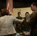 U.S. Navy Corpsman with 3rd Medical Battalion demonstrate a blood transfusion for the Japanese Ground Self Defense Force