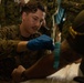 U.S. Navy Corpsman with 3rd Medical Battalion demonstrate a blood transfusion for the Japanese Ground Self Defense Force