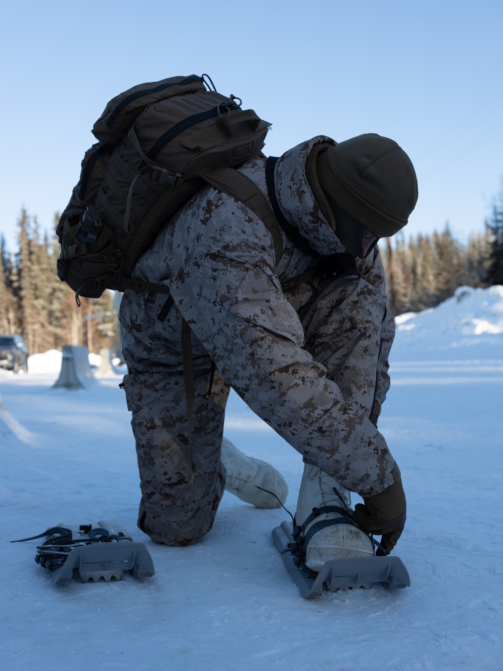 ARCTIC EDGE 2024: Marines conduct cold weather training