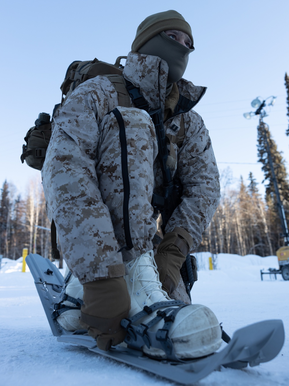 ARCTIC EDGE 2024: Marines conduct cold weather training