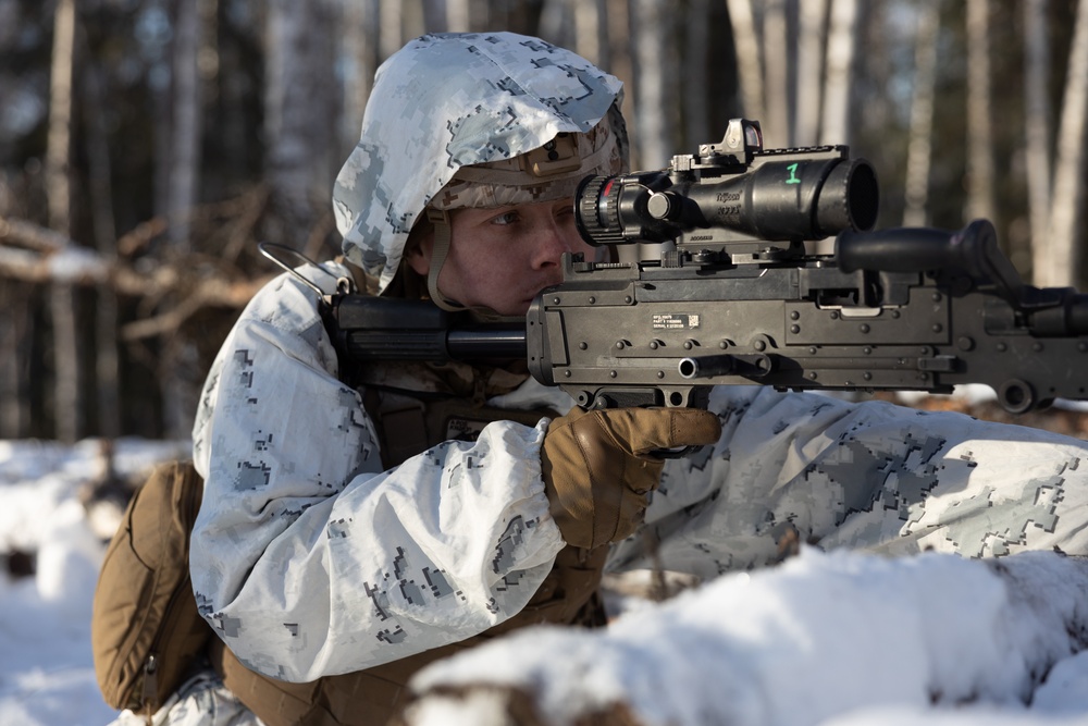 ARCTIC EDGE 2024: Marines conduct cold weather training