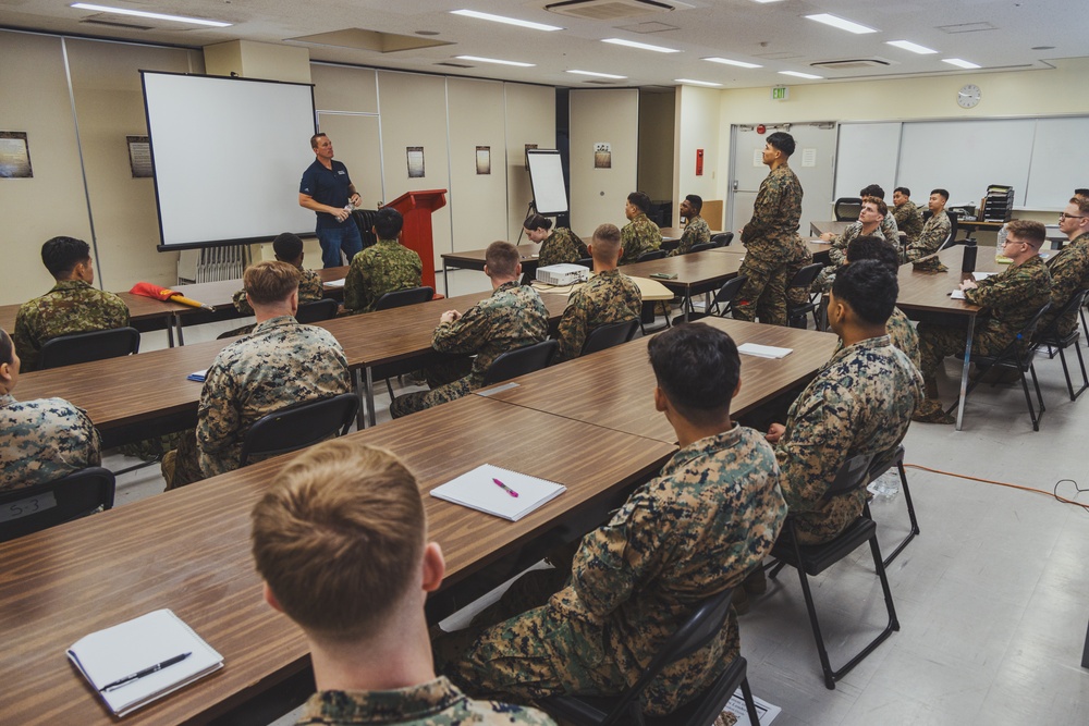 Dakota Meyer inspires Marines on Okinawa