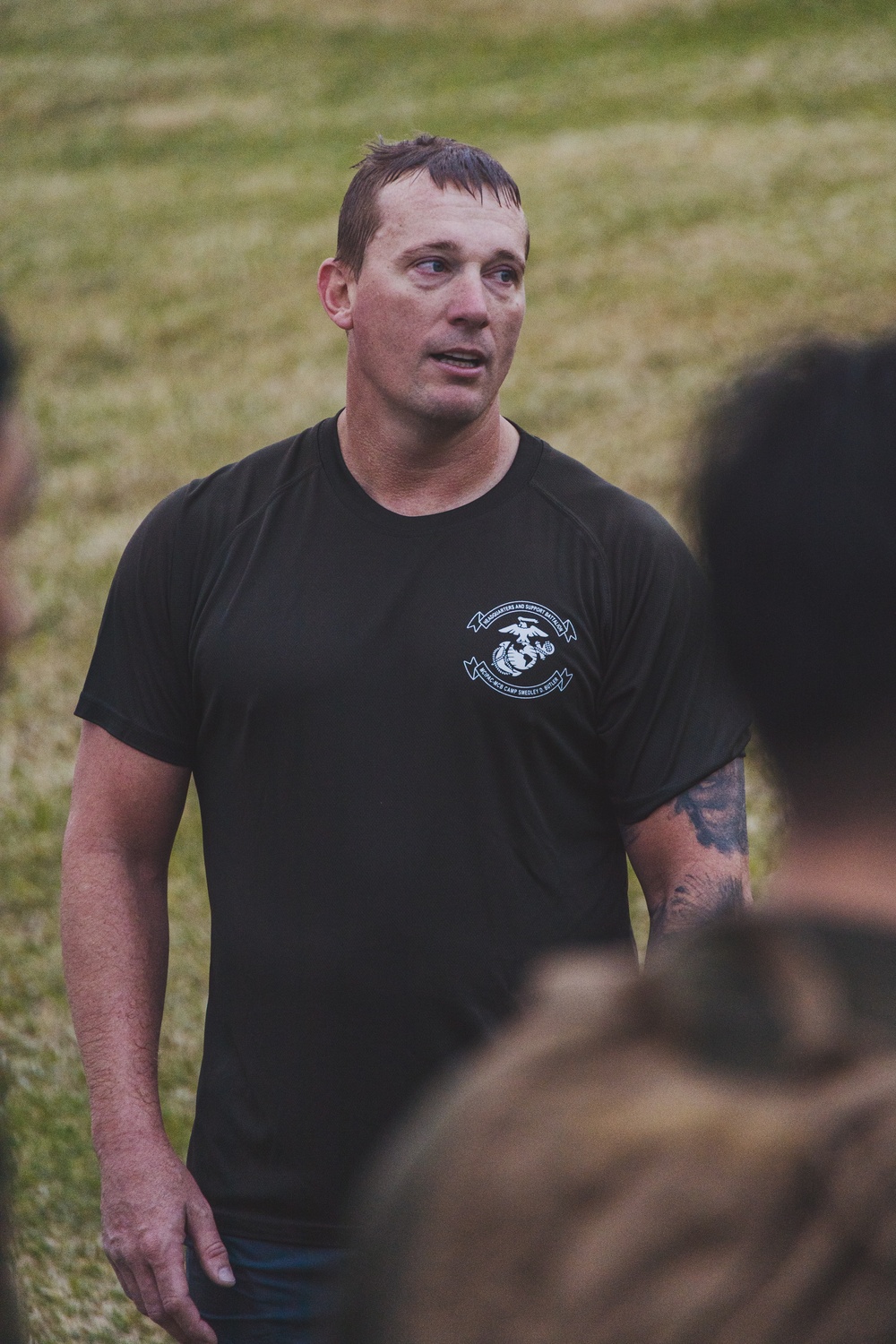 Dakota Meyer inspires Marines on Okinawa