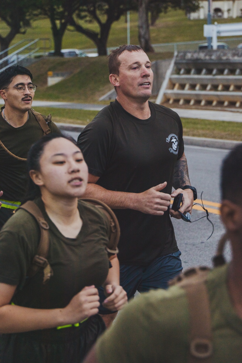 Dakota Meyer inspires Marines on Okinawa