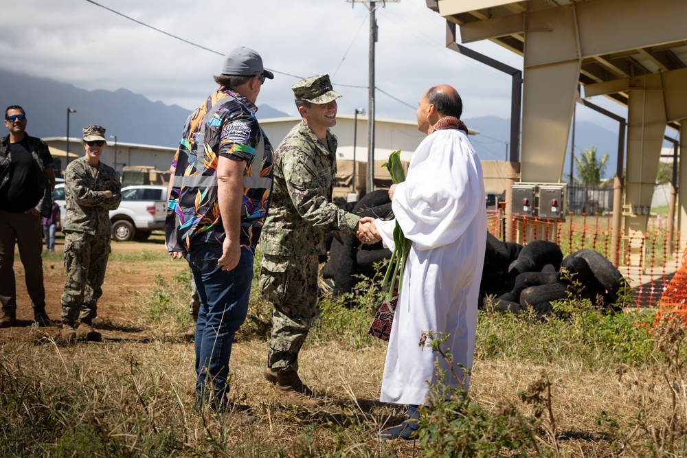 Breaking Ground: MCBH Holds Ceremony for New Gas Chamber Training Facility